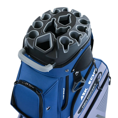 ASK ECHO T-LOCK 2.0 14-Way Golf Cart Bag, Quiet Organizer Dividers, Premium Storage Golf Bag