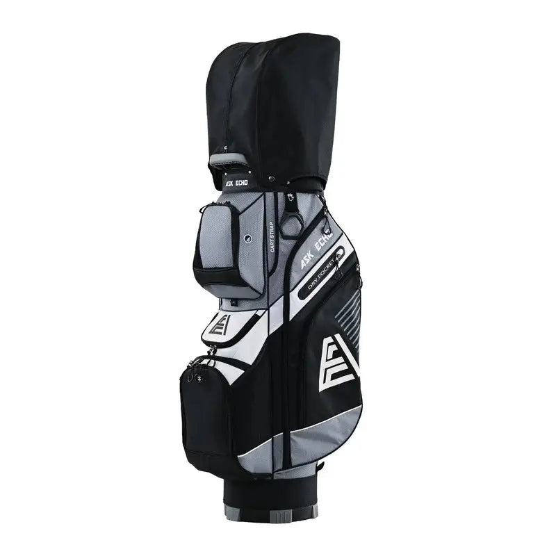 ASK ECHO T-LOCK 2.0 14-Way Golf Cart Bag, Quiet Organizer Dividers, Premium Storage Golf Bag
